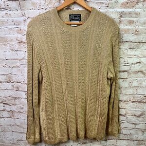 Vintage Rochelle California Gold Sweater Large